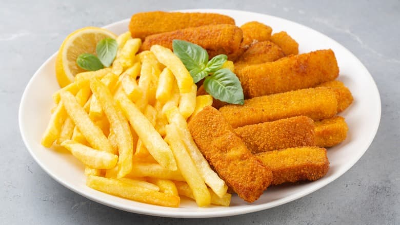 Kids Fish Finger Chips