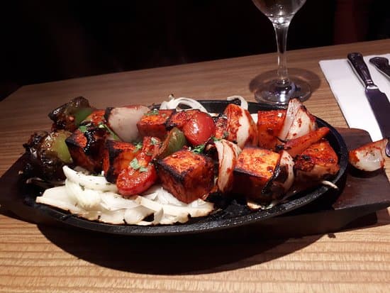 Paneer Tikka Shashlik